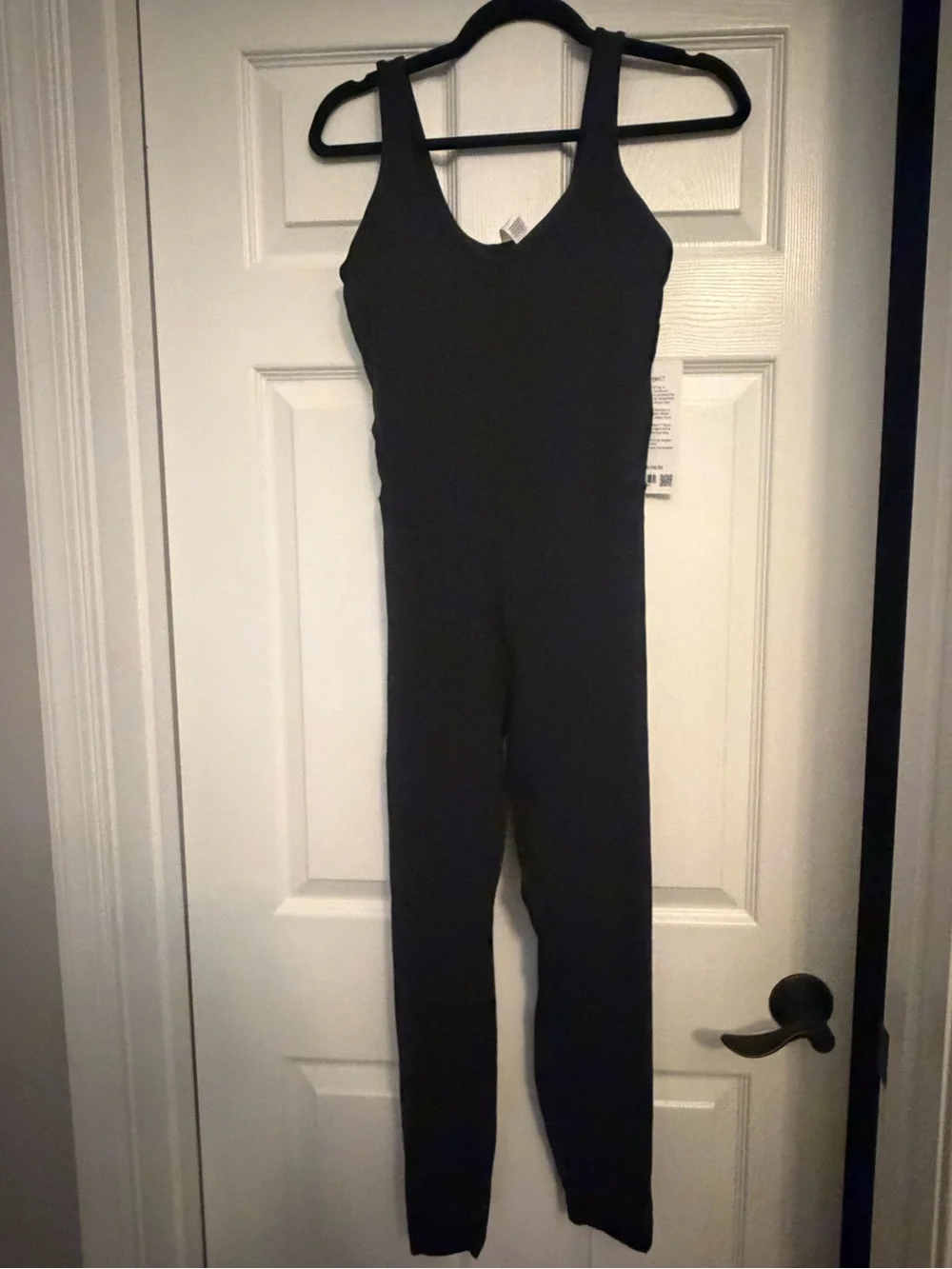 Lululemon Women's Black Sleeveless Jumpsuit